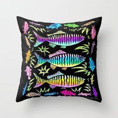 Tropical Fish Throw Pillow