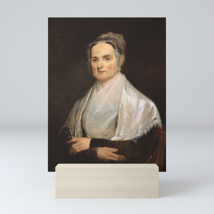 Lucretia Coffin Mott Oil Painting Portrait Mini Art Print By Fineearthprints Society6