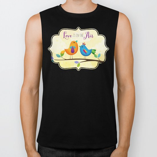 Love is in the air Biker Tank