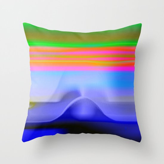 Blind with View 101 Throw Pillow
