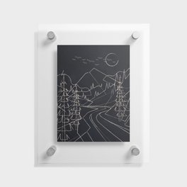 Minimalist Landscape 3 Floating Acrylic Print