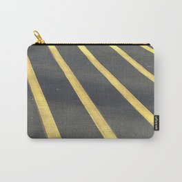 "Urban Legends" Yellow Stripes Carry-All Pouch