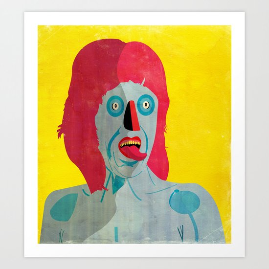 Tongue 02 Art Print