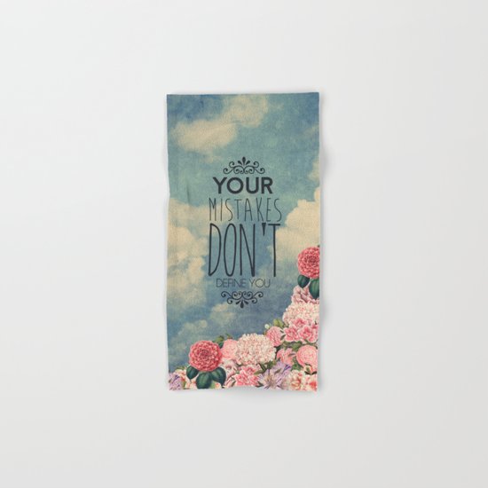 Don't define you Hand & Bath Towel