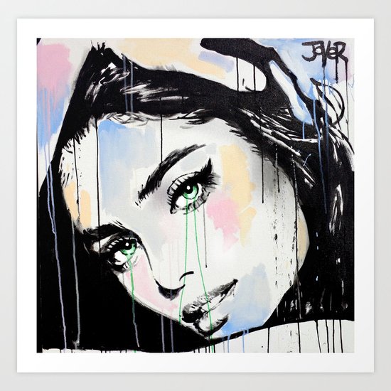 SOMETHING MAYBE Art Print
