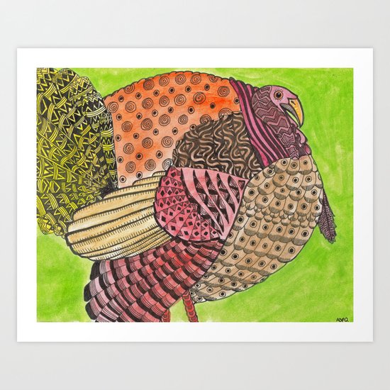 Turkey Art Print