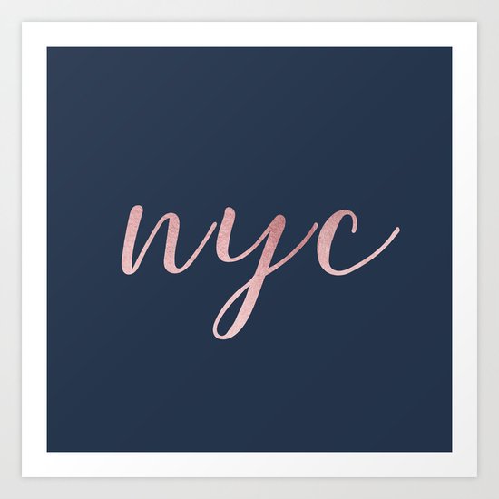 nyc shine Art Print