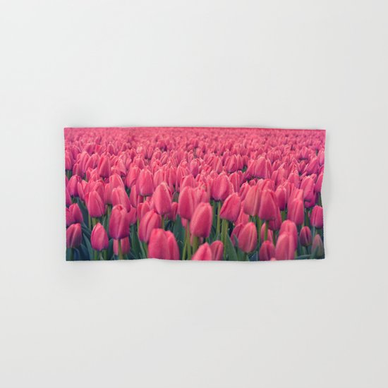 Tulips Field #5 Hand & Bath Towel