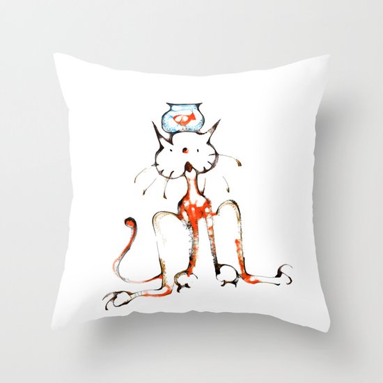 cool sketch 201 Throw Pillow