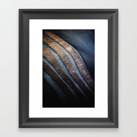 Stone Framed Art Print