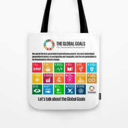 Global Goals Poster Gifts Tote Bag
