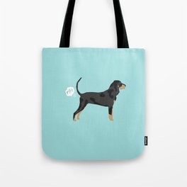 Coonhound funny farting dog breed gifts Tote Bag