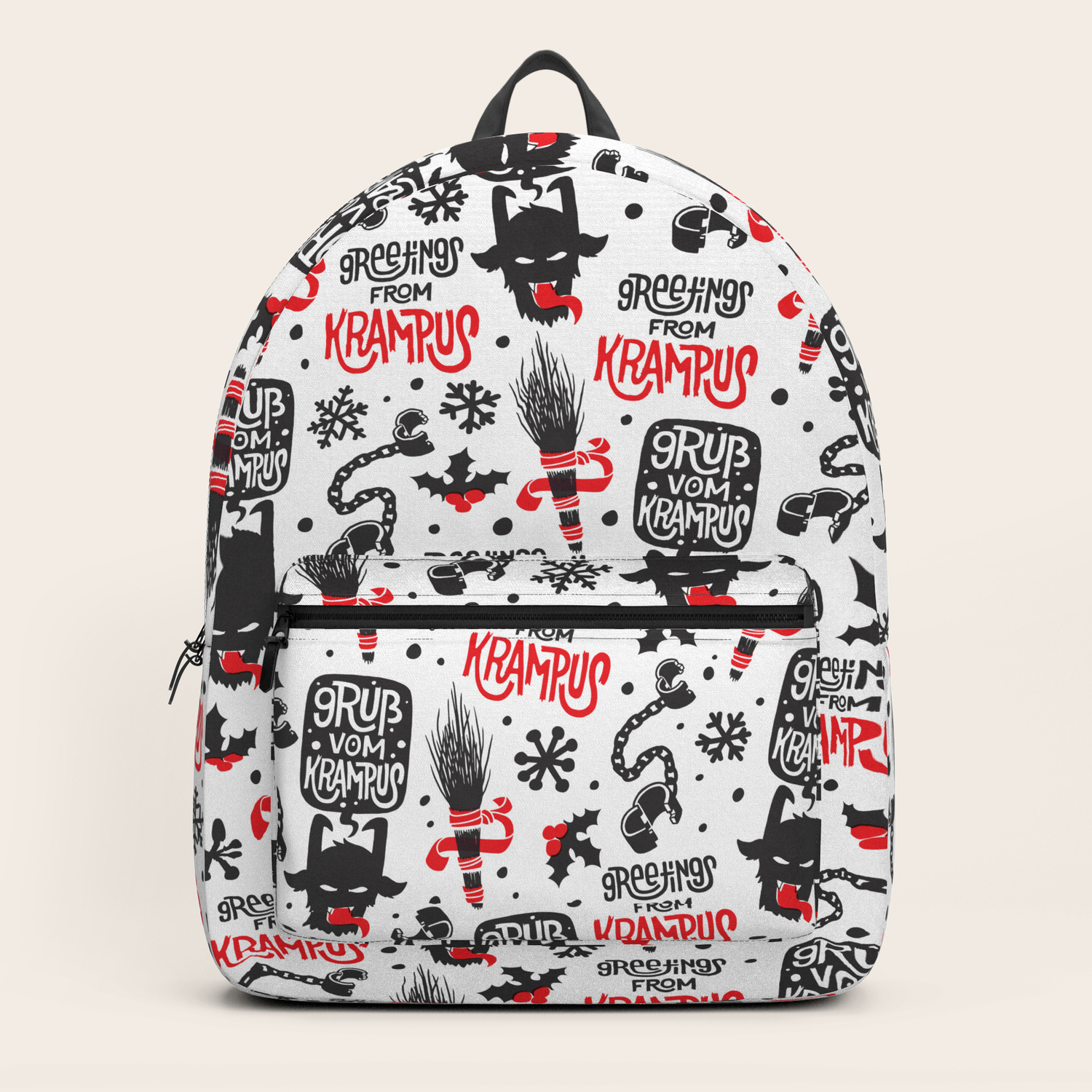 Greetings From Krampus Backpack by KrakaDOOM | Society6
