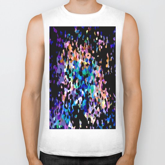Crystallize 3 Biker Tank