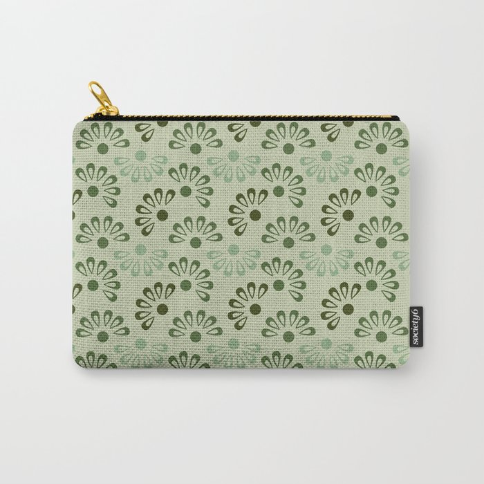  LOVELY FLORAL PATTERN Carry-All Pouch