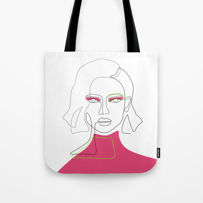 Chic Pink Tote Bag