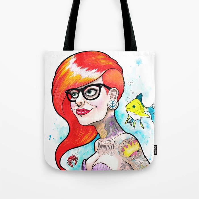 ariel tote bag