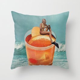 Old Fashioned Throw Pillow