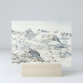 Winter on Dachstein Krippenstein mountain range in Austria / Fine Art Photography Art Print Mini Art Print