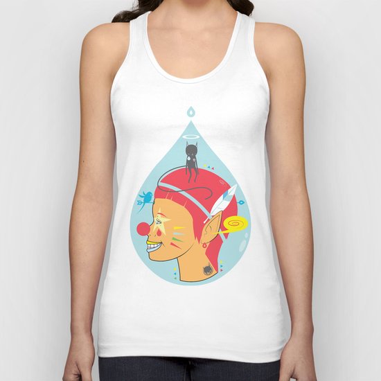PRETENDED TO BE Unisex Tank Top