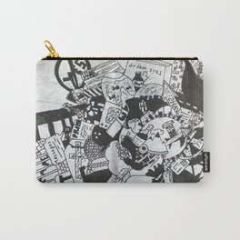 Outlet Carry-All Pouch | Ladder, Tree, Text, Bottle, Rose, Drawing, Teenage, Create, City, Letter 