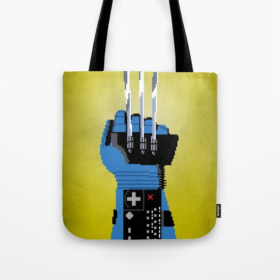 Power Glove Love: Wolverine Tote Bag