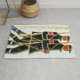 Russian Soldiers 1917 Russian Lapel Pin Rug