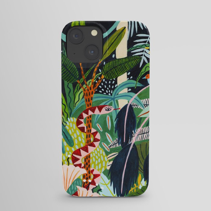 The Jungle at Midnight iPhone Case