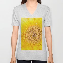 Sunny Summer Love - Yellow Gerbera #1 #decor #art #society6 V Neck T Shirt