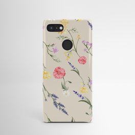Wildflower and Lavender Android Case