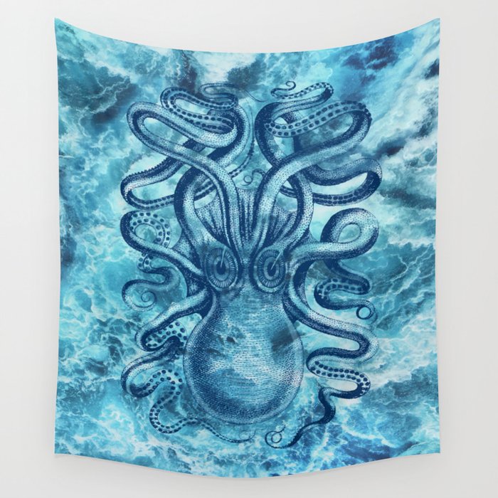 Octopus Wall Tapestry