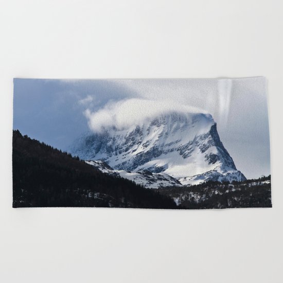 Mountain Mood III Beach Towel