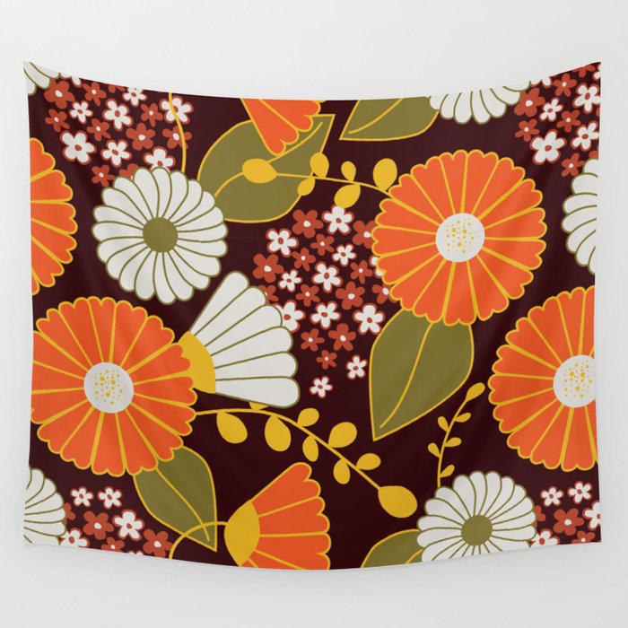 Maroon tapestry hot sale