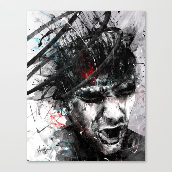Spiral Combustion Canvas Print