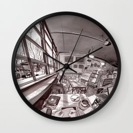 Denver Coffeehouse Wall Clock