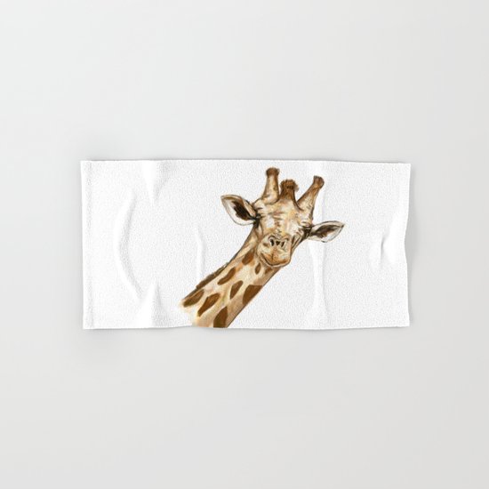 Giraffe Hand & Bath Towel