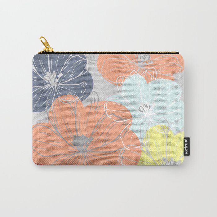 Colorful Field of Flowers by Christie Olstad Carry-All Pouch