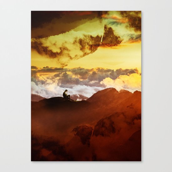 Ancient Thinker Canvas Print