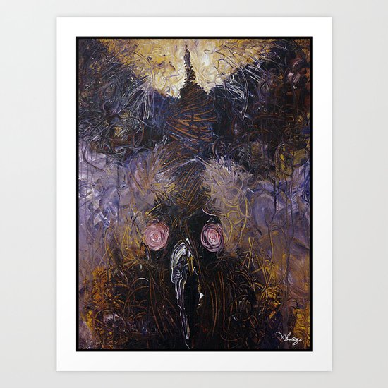 Raven Art Print