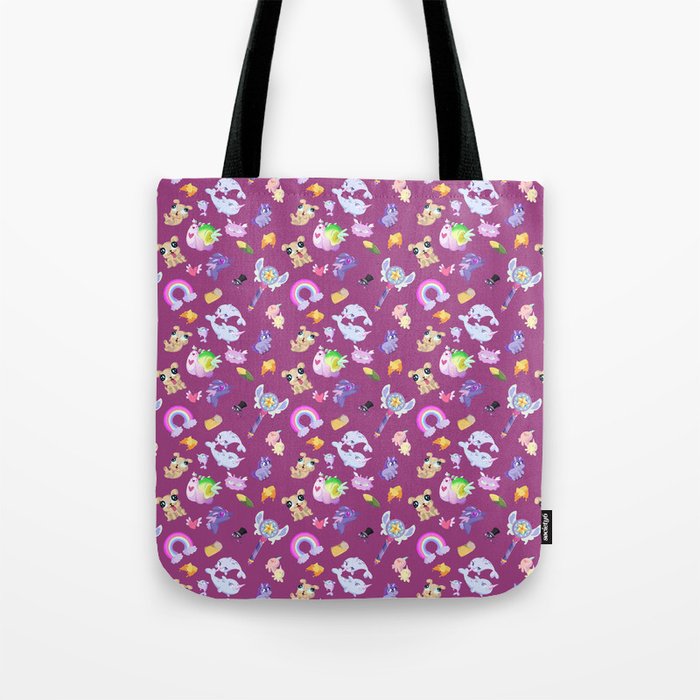 Star Vs The Forces Of Evil Pattern Pink Tote Bag By Sabrina Marcos