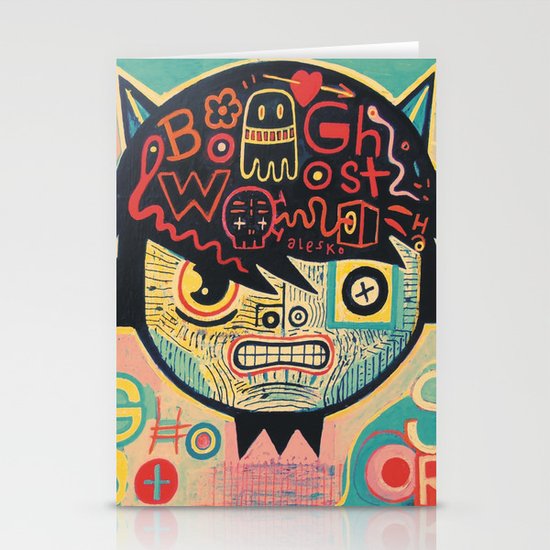 Chinese ghost story Stationery Cards