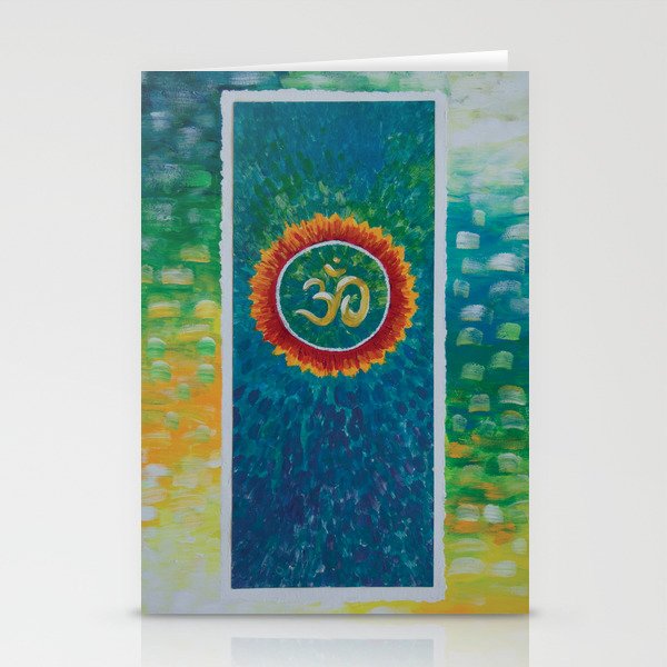 Mandala OM Stationery Cards
