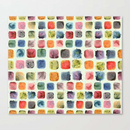 Colors in Suspension Canvas Print