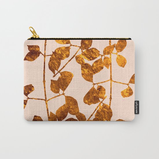 fall golden leaves Carry-All Pouch