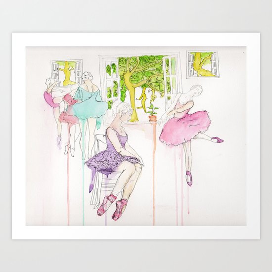 The Dancing tree Art Print