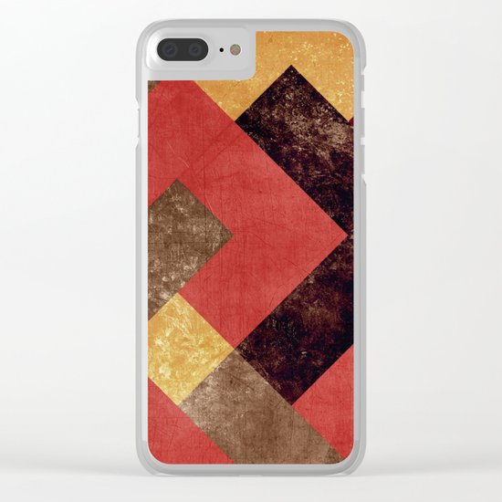 ABSTRACT 1 Clear iPhone Case