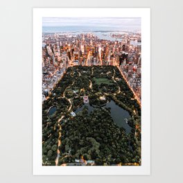 Central Park New York Art Print
