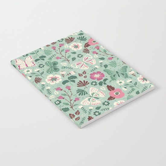 Garden Butterflies Notebook