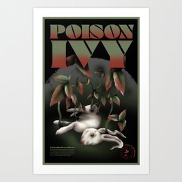 Plant Poster - Poison Ivy Art Print