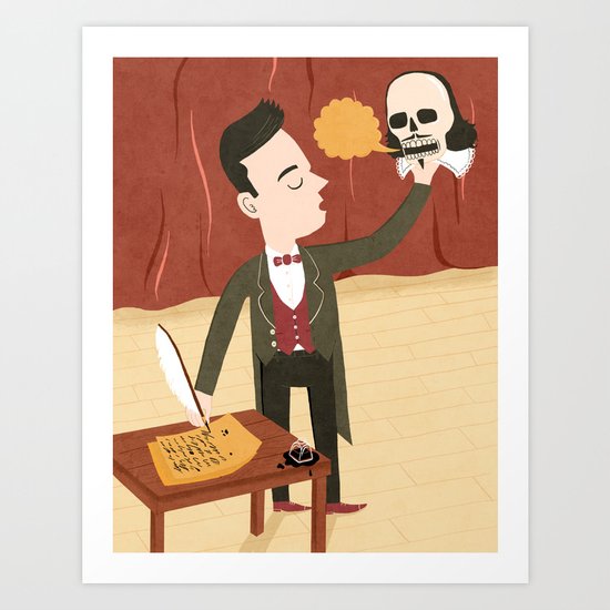 Shakespeare Art Print